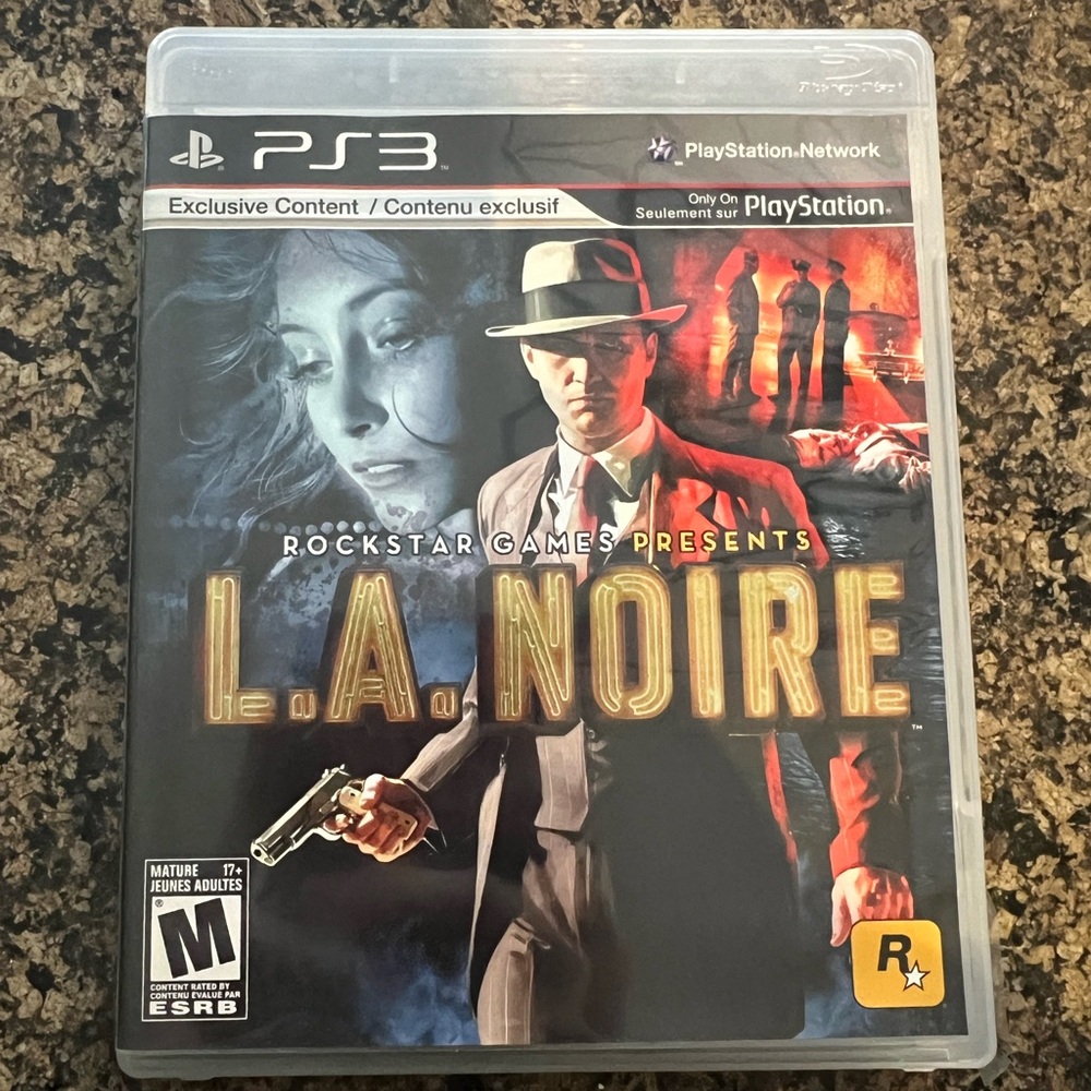 PS3 L.A. Noire Game